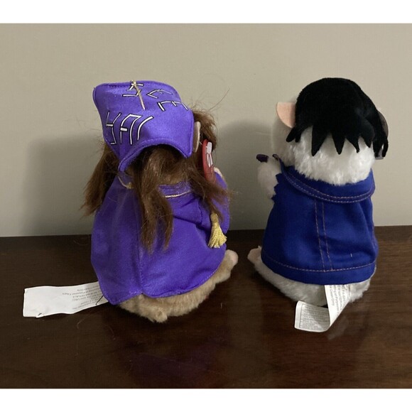 Lot of 2 Gemmy Dancing Hamsters Graduation Schools Out & Rock & Roll WORKS! - Picture 3 of 17